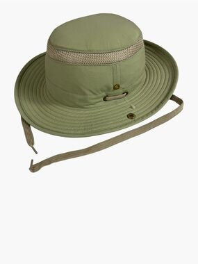 Brand New-Tilley LTM5 Airflo Hat in Green/Khaki